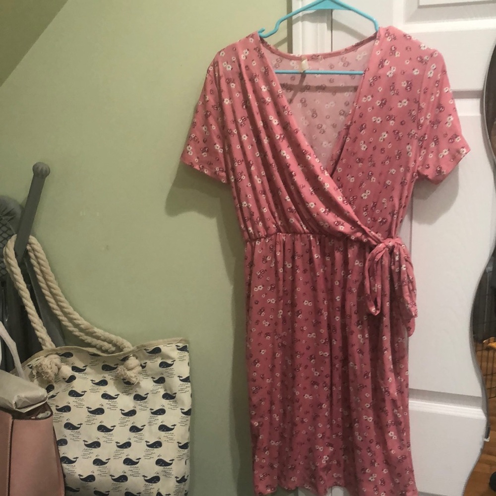 Pink dress